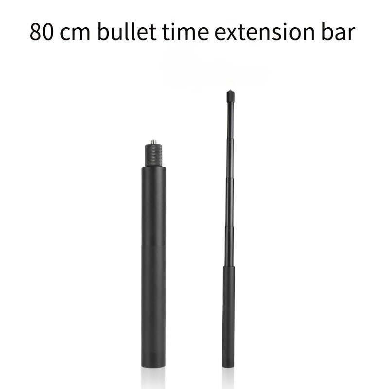 70cm Bullet Time Verlängerungsstange Panoramische Sportkamera Unsichtbare Selfie-Stange Handy-Fotografie Zubehör