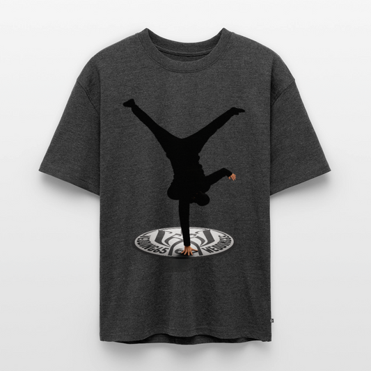 99 Mesutman Wedding 65Unisex Premium Oversized T-Shirt - Anthrazit meliert