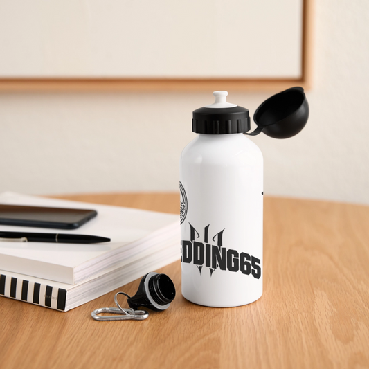 Wedding65 Panorama Trinkflasche mit versch. Aufsätzen - Weiß