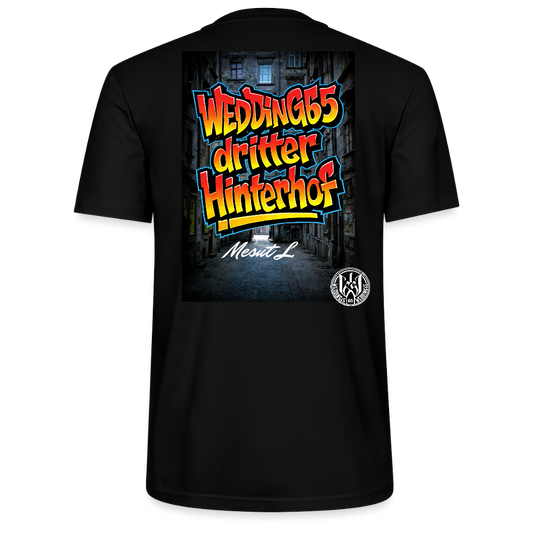 Dritter Hinterhof Mesut L. Unisex T-Shirt - Schwarz