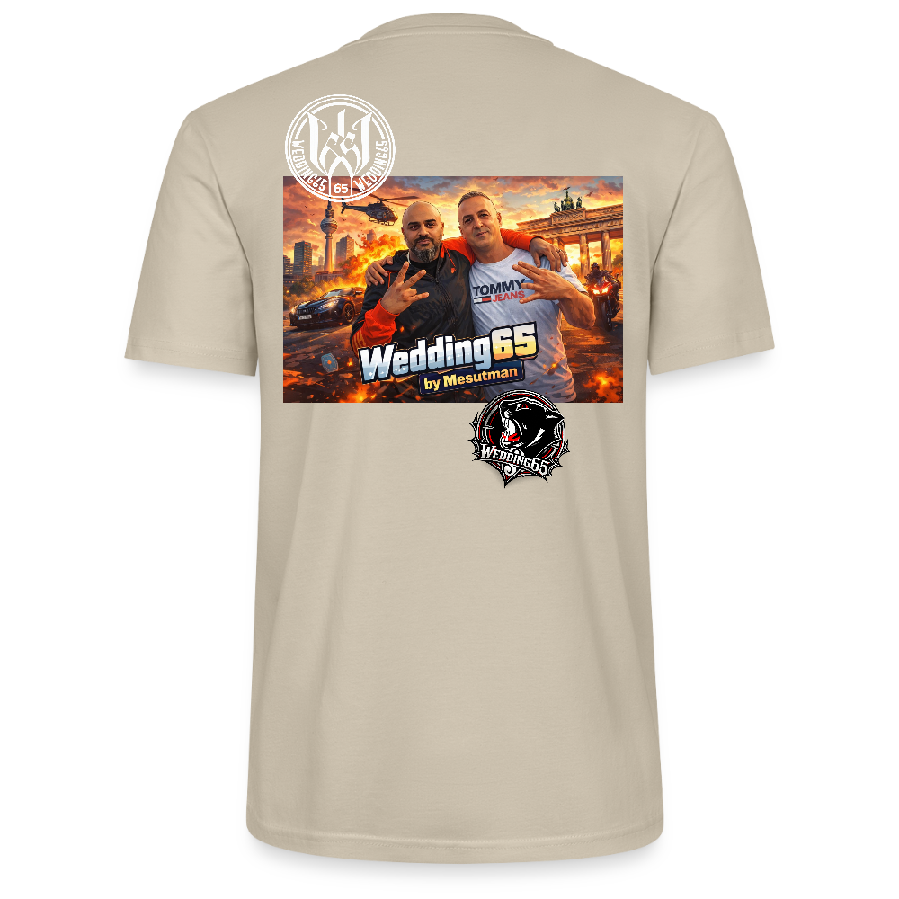 Massiv Wedding65 Berlin T-Shirt - Beige