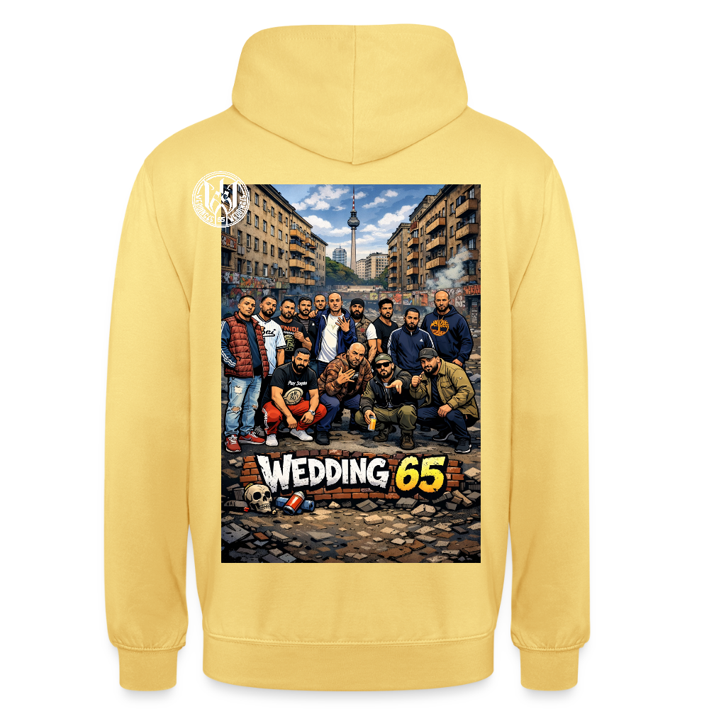 Group Wedding65 Ghetto Unisex Hoodie - Zitronengelb