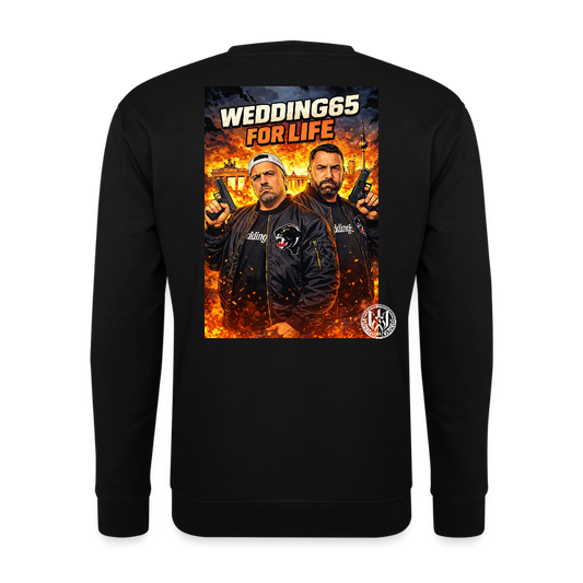 National Gangstas WEDDING65 Unisex Pullover - Schwarz