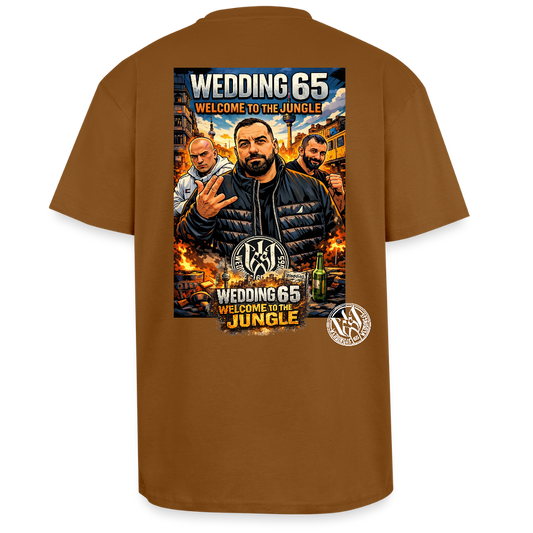 Jungle Wedding65 Heavy Oversize T-Shirt - Toffee