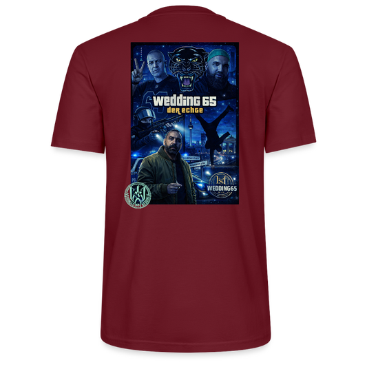 Der Echte Wedding 65 Unisex T-Shirt - Burgunderrot