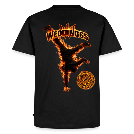 Flame 99 Wedding65 Männer Premium T-Shirt - Schwarz