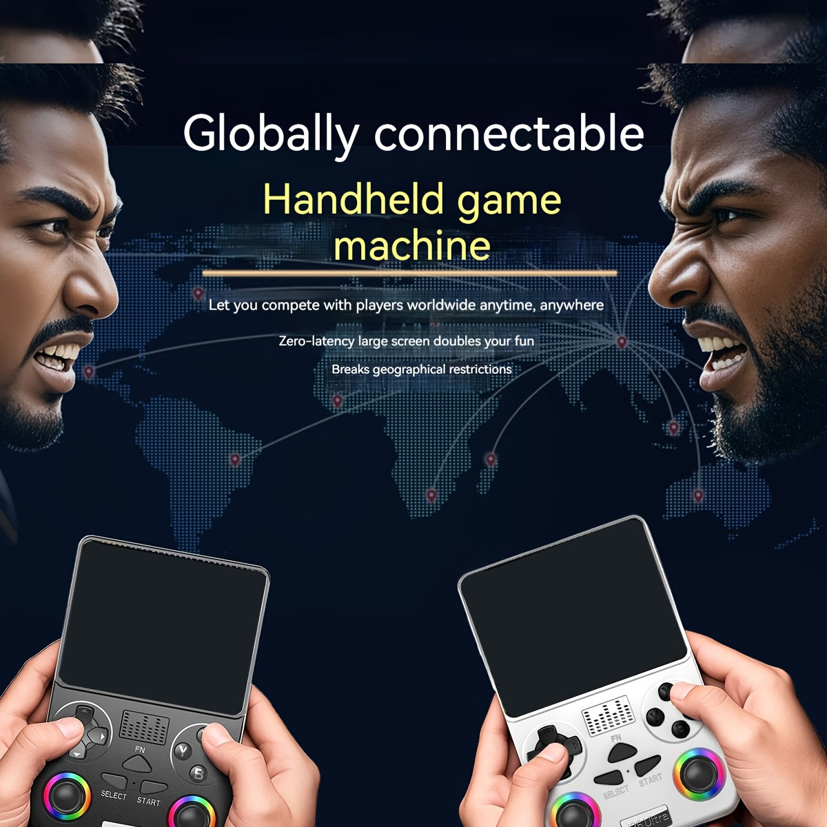 Neue Retro-Handheld-Spielkonsole mit hochwertigem MTK-Smart Netzwerkfunktion