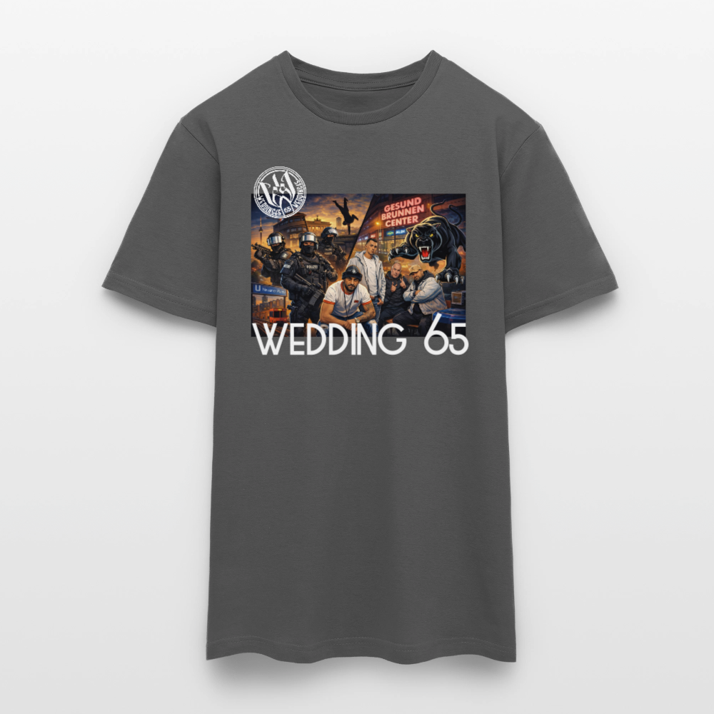 Gang Shirt Gesundbrunnen Wedding 65 Männer T-Shirt - Anthrazit