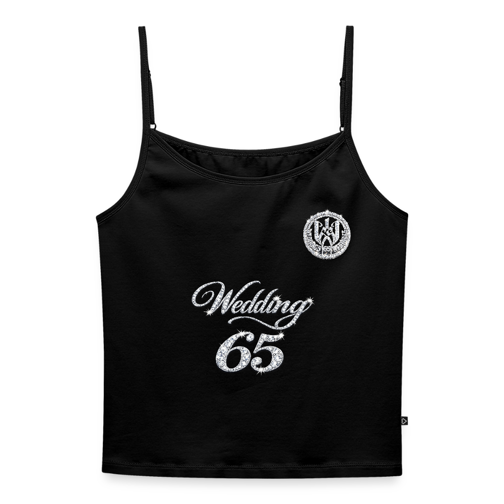 Wedding65 Frauen Spaghetti Tank Top - Schwarz