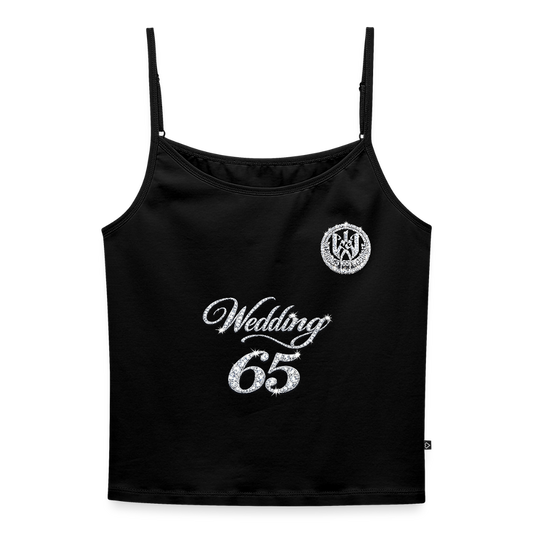 Wedding65 Frauen Spaghetti Tank Top - Schwarz