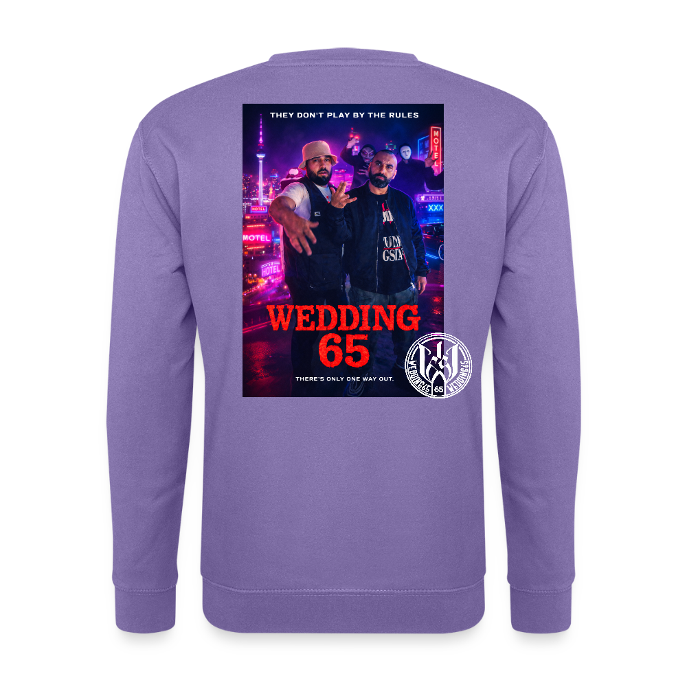 Purple Wedding65 Unisex Pullover - Lavendel