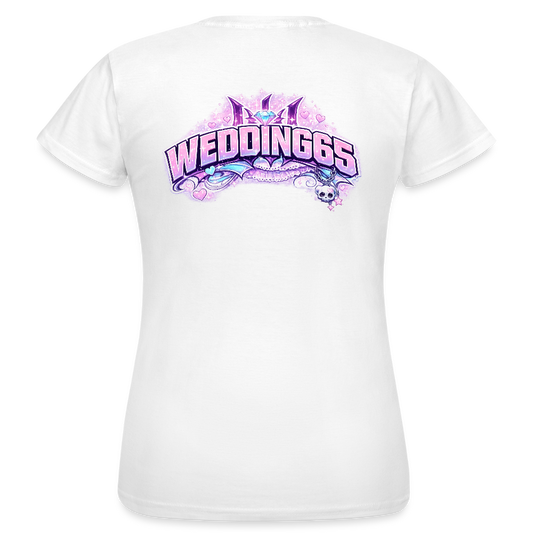 Girly Wedding65 Frauen T-Shirt - Weiß