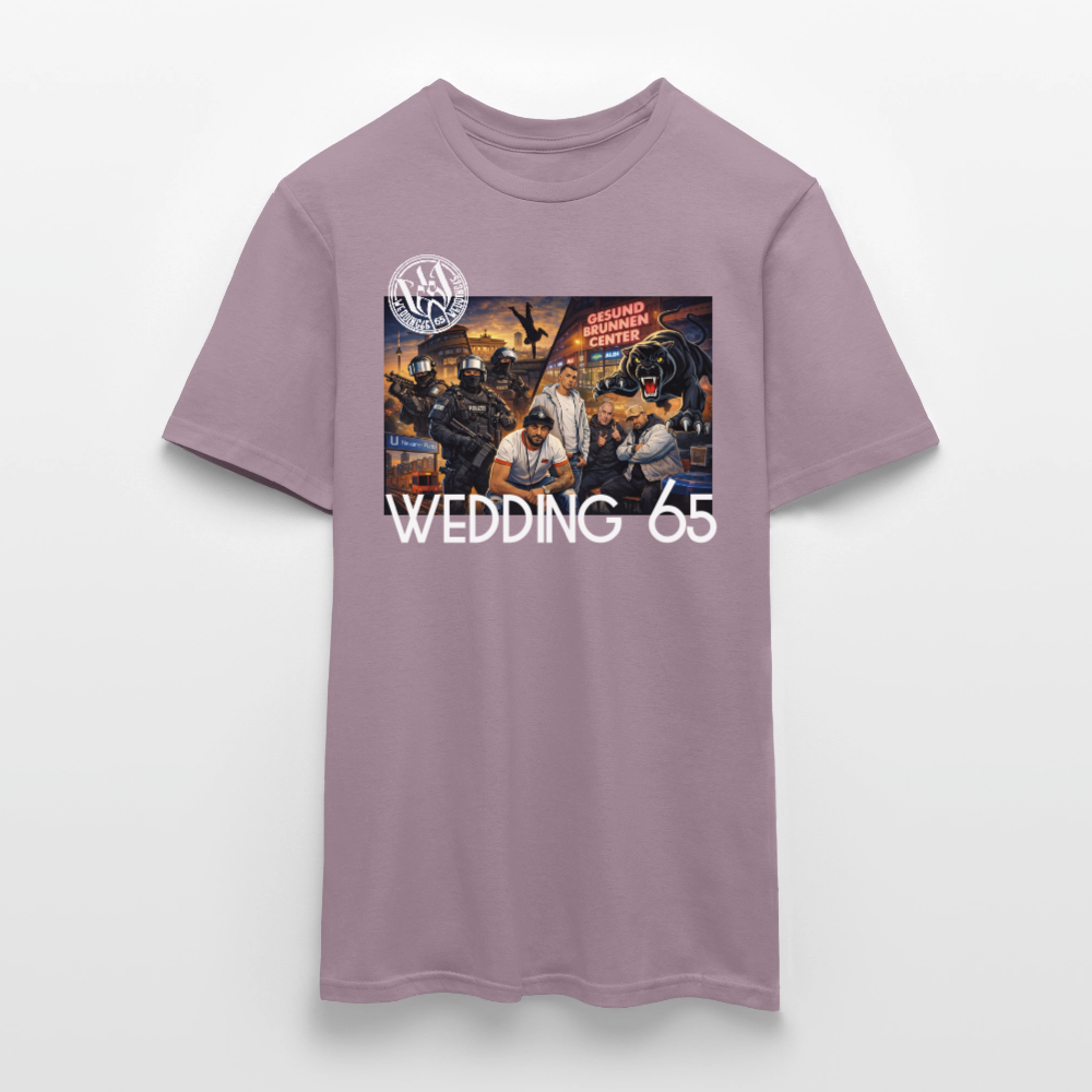 Gang Shirt Gesundbrunnen Wedding 65 Männer T-Shirt - Lilagrau 