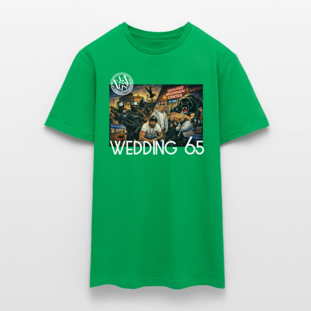 Gang Shirt Gesundbrunnen Wedding 65 Männer T-Shirt - Kelly Green