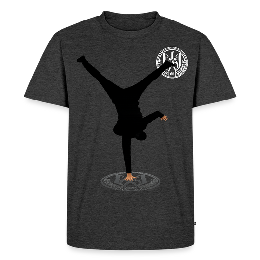 Breakdance 99 Wedding65 Männer Premium T-Shirt - Anthrazit meliert
