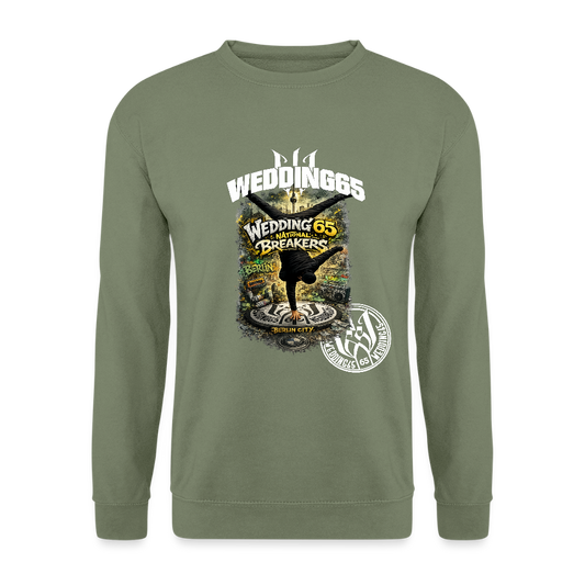 Berlin Wedding65 Breakers Männer Premium Sweatshirt - Armeegrün