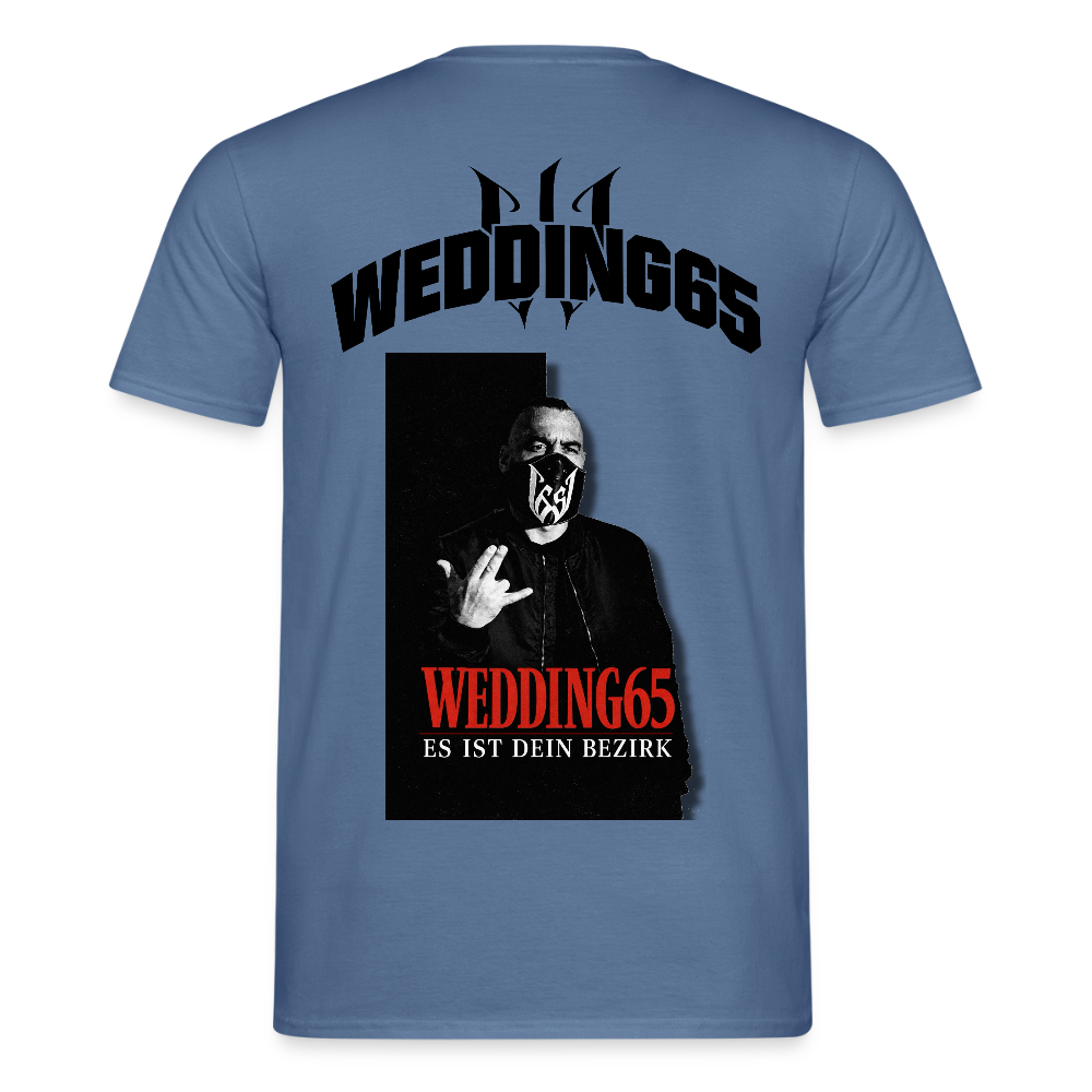 Scarface Wedding65 Männer T-Shirt - Taubenblau 