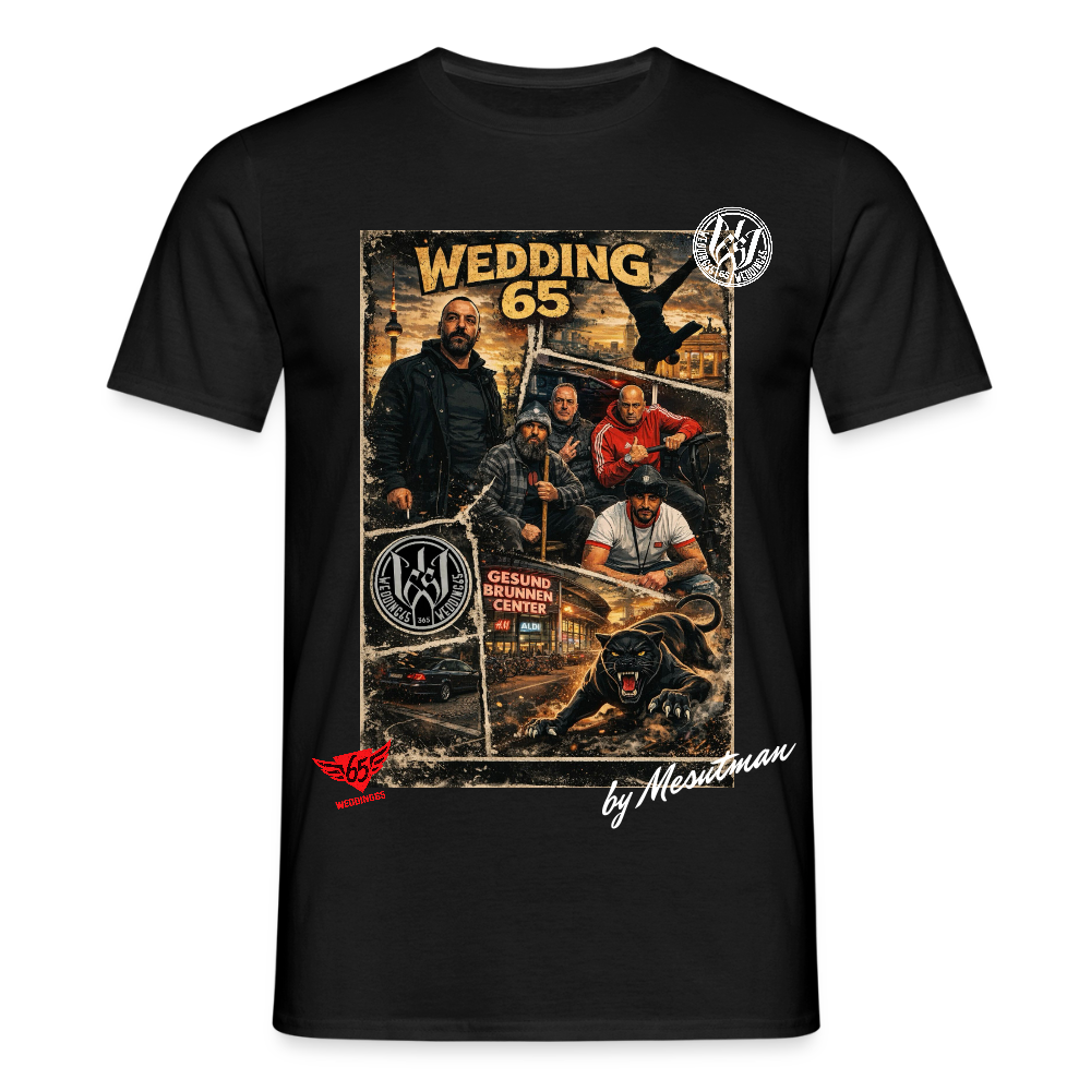 Kardes Wedding 65 Berlin Unisex T - Shirt - Schwarz