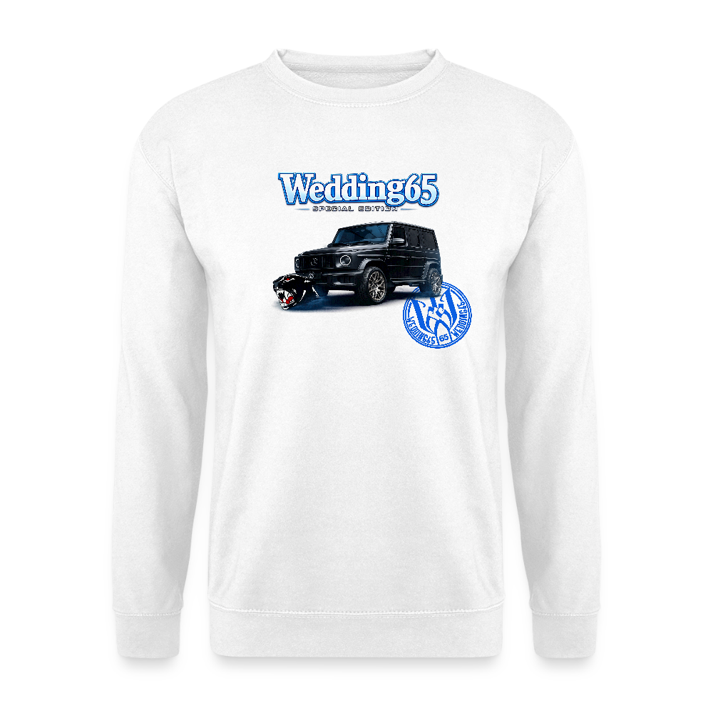 G-Wagon Wedding65 Unisex Pullover - Weiß
