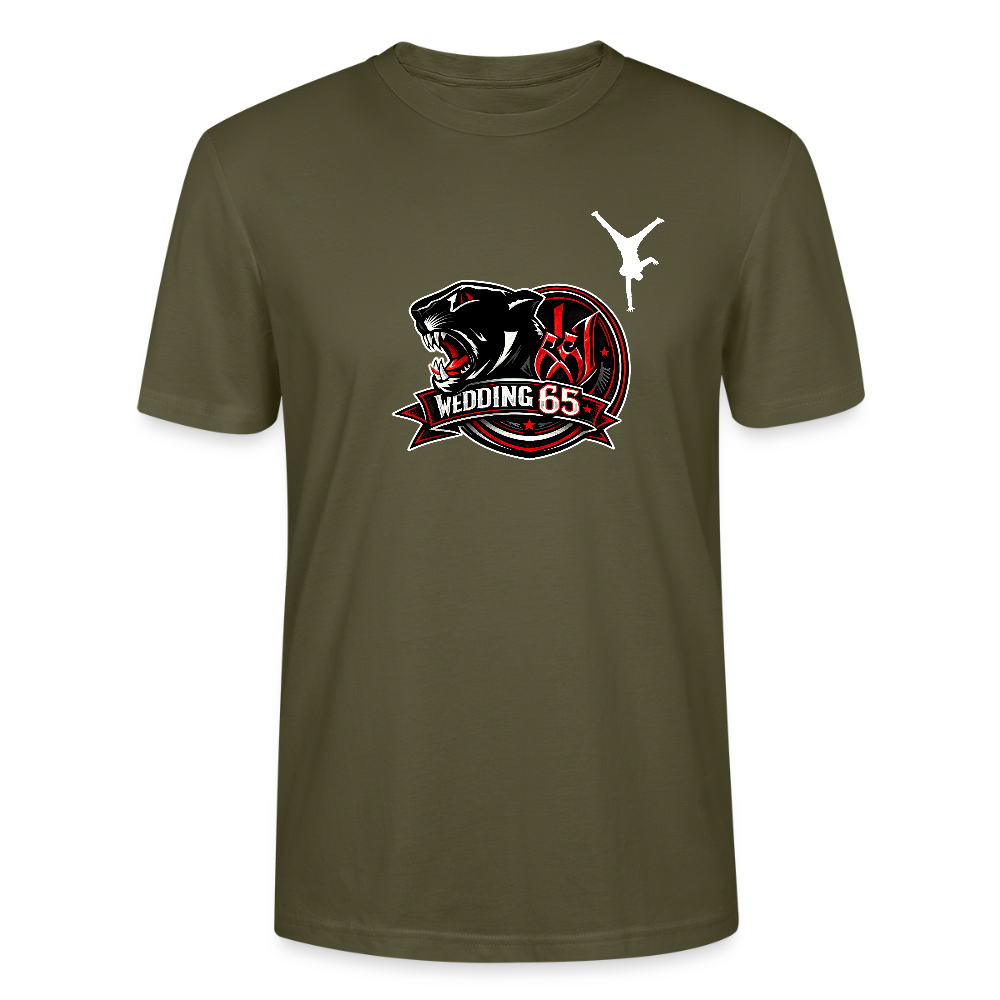 Red Panther Wedding65 Unisex T-Shirt CRAFTER - Khaki