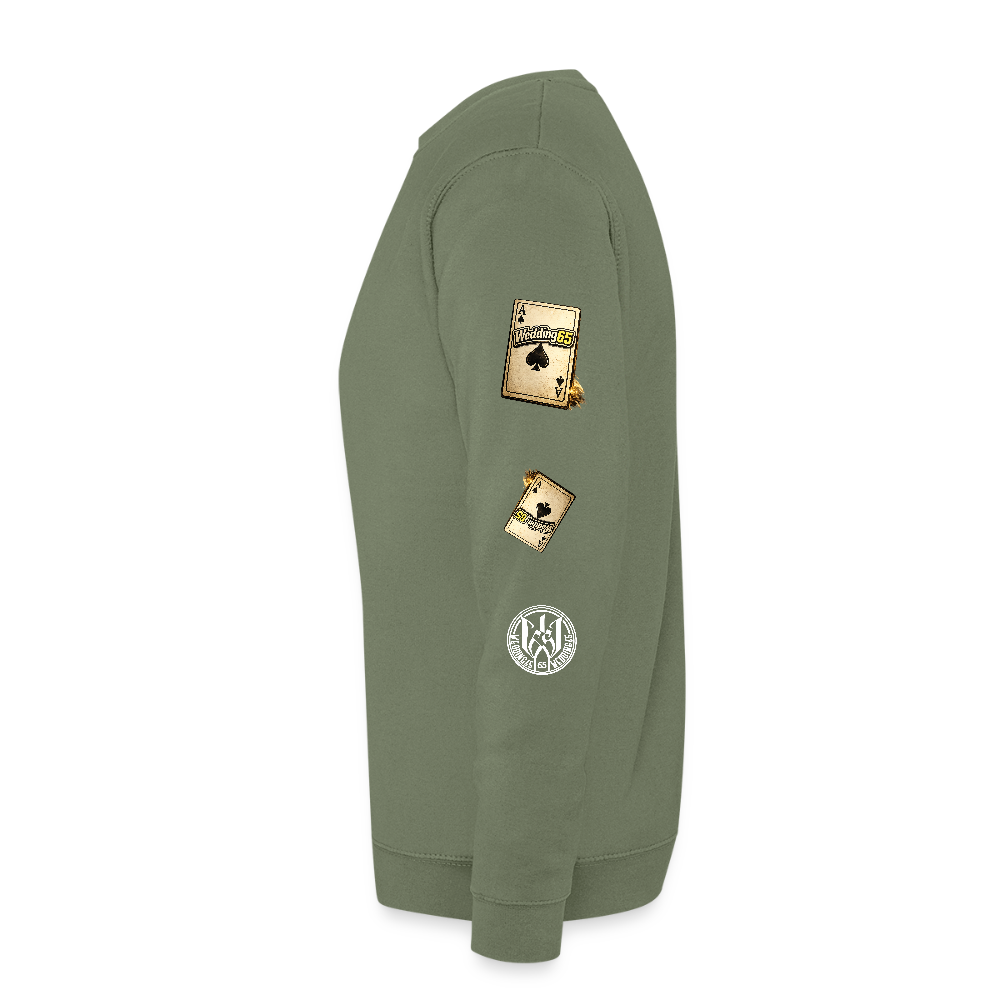 Magic Wedding 65 Mesutman Unisex Pullover - Armeegrün