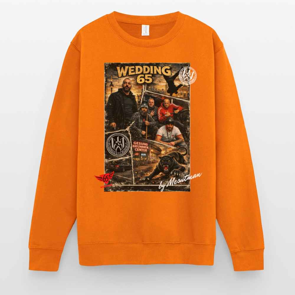 Kardes Wedding 65 Berlin Unisex Pullover - Orange