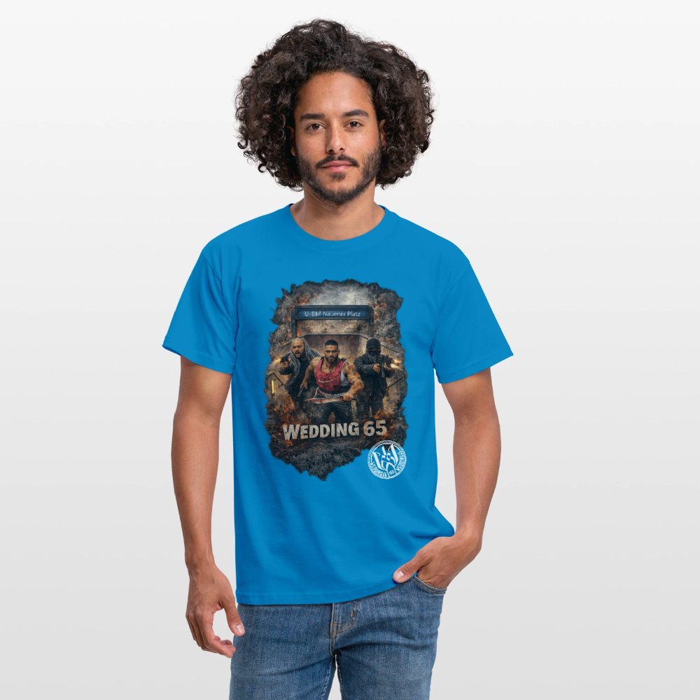 CS Wedding65 Männer T-Shirt - Royalblau
