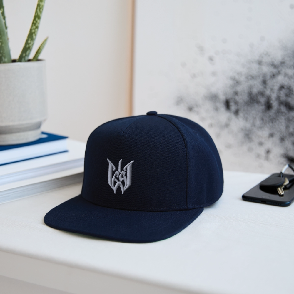 Wedding65 Strick Snapback Cap - Navy/Navy