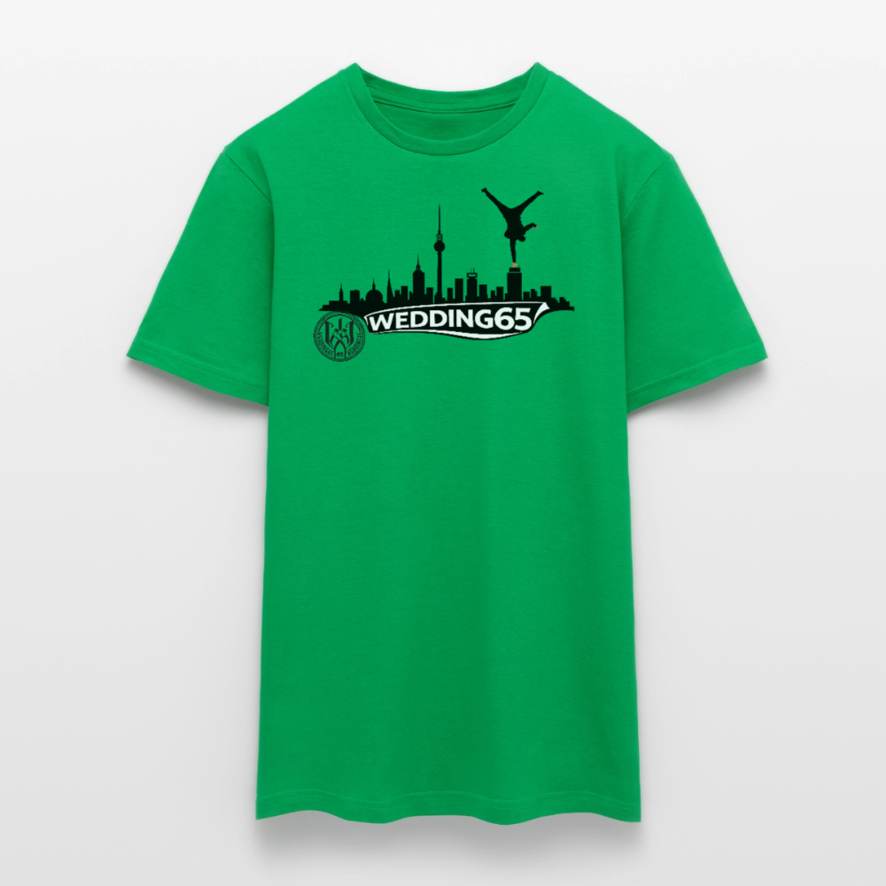 Mesutman Wedding Skyline 65 Männer T-Shirt - Kelly Green