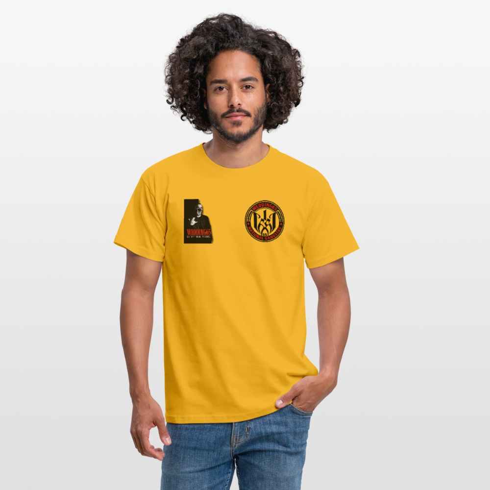 Scarface Wedding65 Männer T-Shirt - Gelb