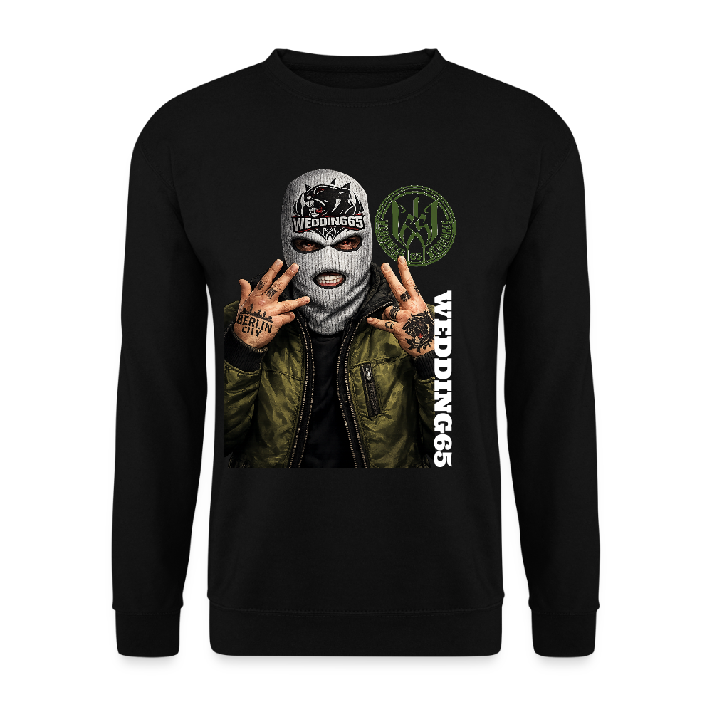 BC Green Wedding65 Unisex Pullover - Schwarz