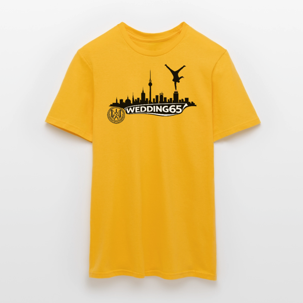 Mesutman Wedding Skyline 65 Männer T-Shirt - Gelb