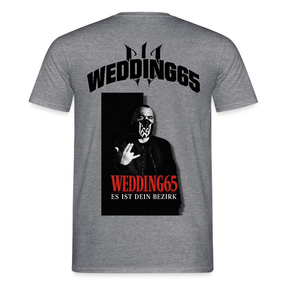 Scarface Wedding65 Männer T-Shirt - Graphit meliert