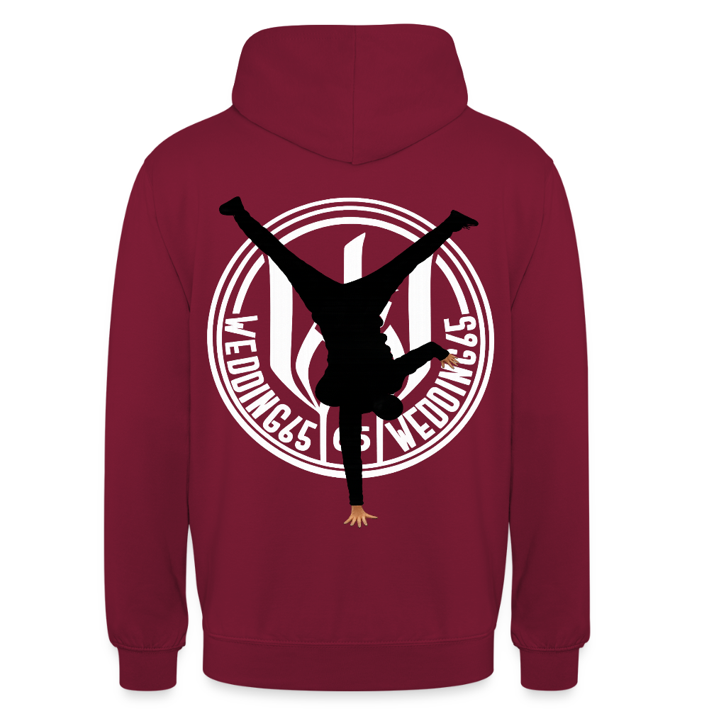 Breakdance 99 Wedding65 Unisex Hoodie - Bordeaux