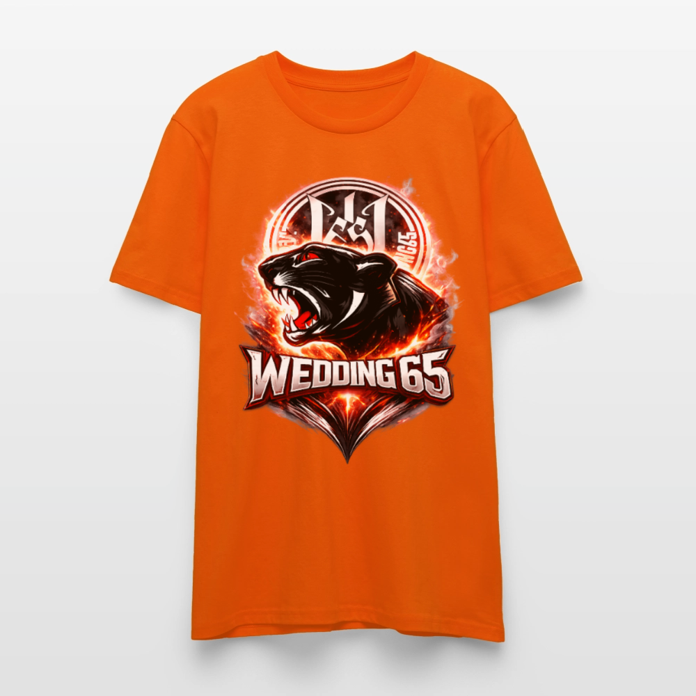 Red Panther WEDDING 65 Stanley/Stella Unisex T-Shirt - Tieforange