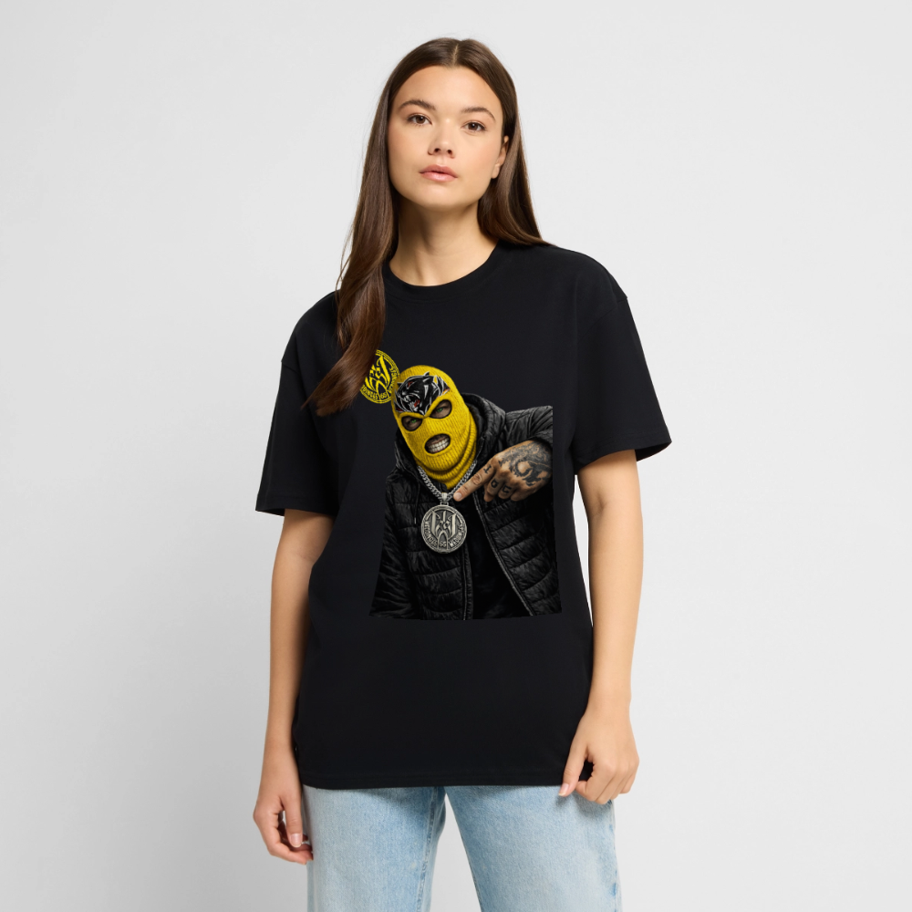 Yellow Wedding65 Heavy Oversize T-Shirt - Schwarz