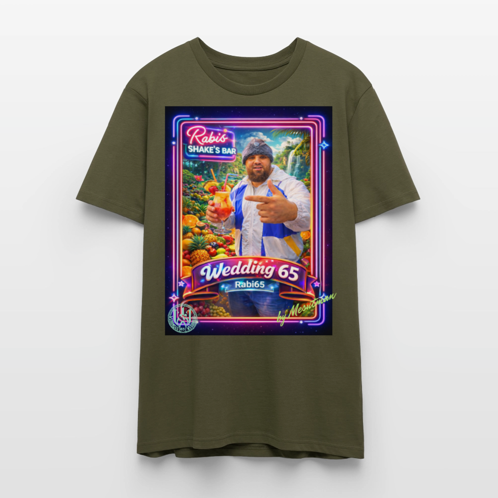 Wedding65 Rabis Shake's Bar Unisex T-Shirt - Khaki