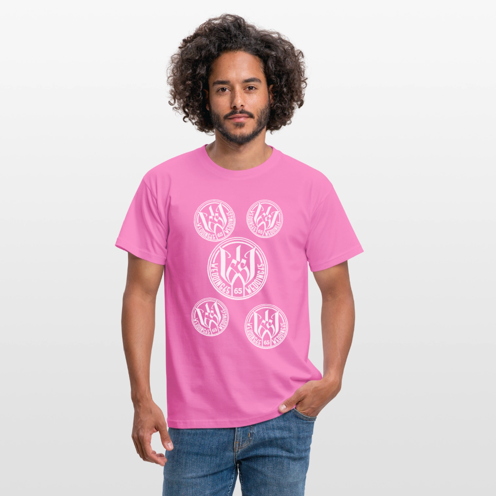 Black logo Shirt Wedding65 Männer T-Shirt - Pink