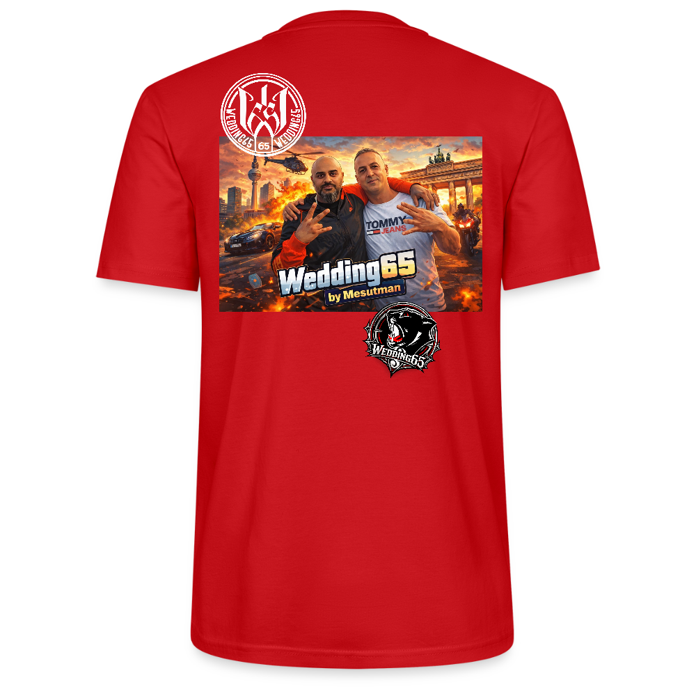 Massiv Wedding65 Berlin T-Shirt - Rot