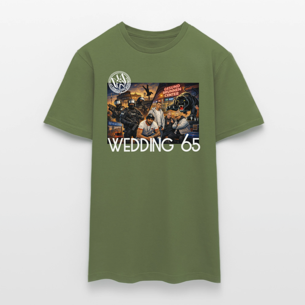 Gang Shirt Gesundbrunnen Wedding 65 Männer T-Shirt - Militärgrün