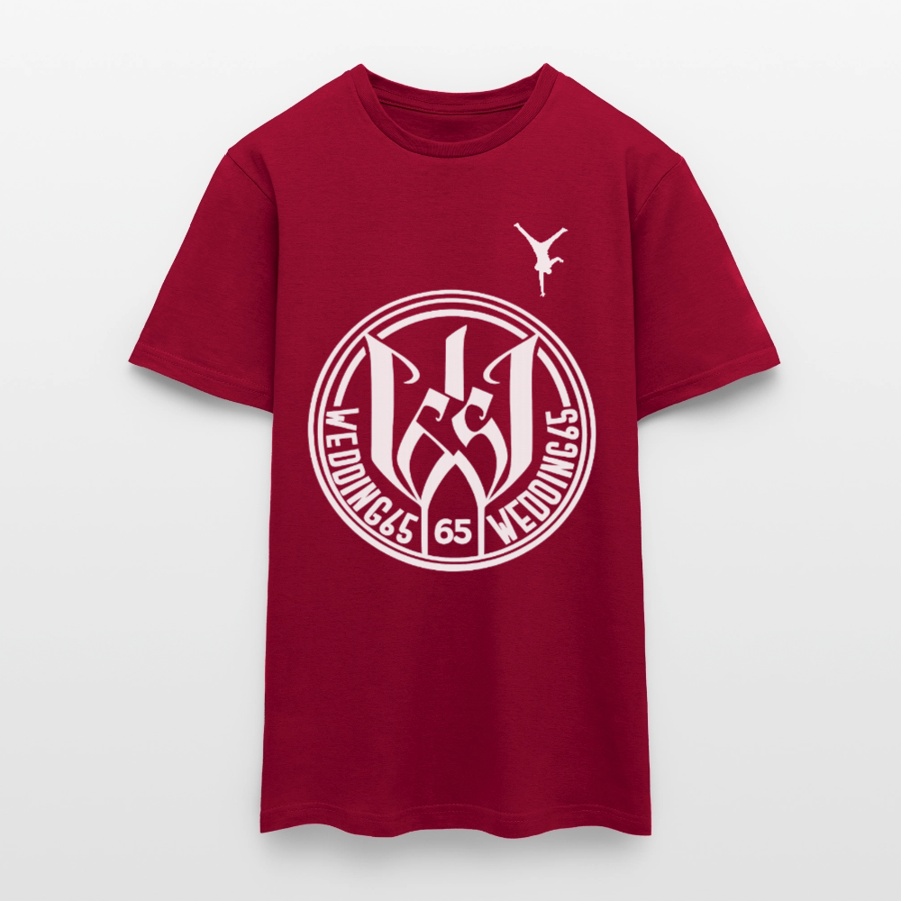 Klassik Wedding 65 The OriginalMänner T-Shirt - Ziegelrot