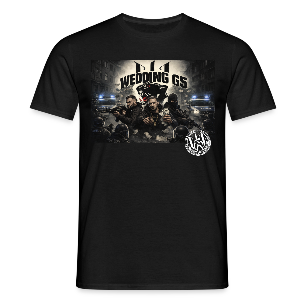 Wedding 65 Street Crime Männer T-Shirt - Schwarz