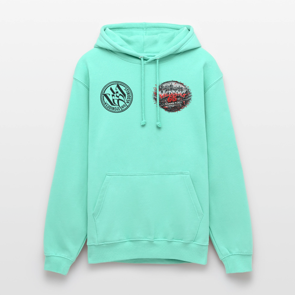 Berlin Wedding 65 Nauener Platz Unisex Hoodie - Mint