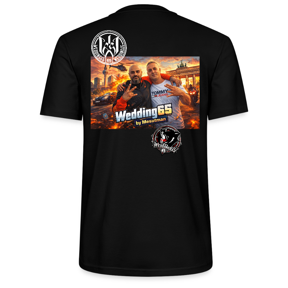 Massiv Wedding65 Berlin T-Shirt - Schwarz