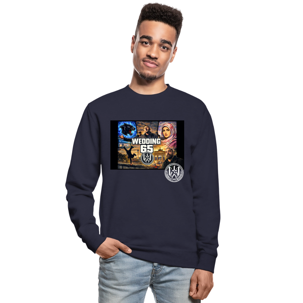 Wedding65 Unisex Pullover - Navy