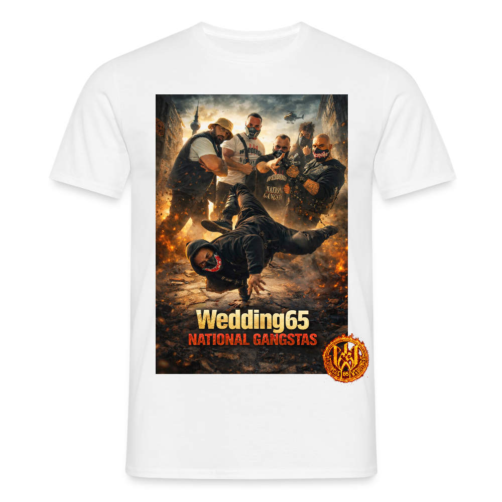 Crew Wedding65 Männer T-Shirt - Weiß