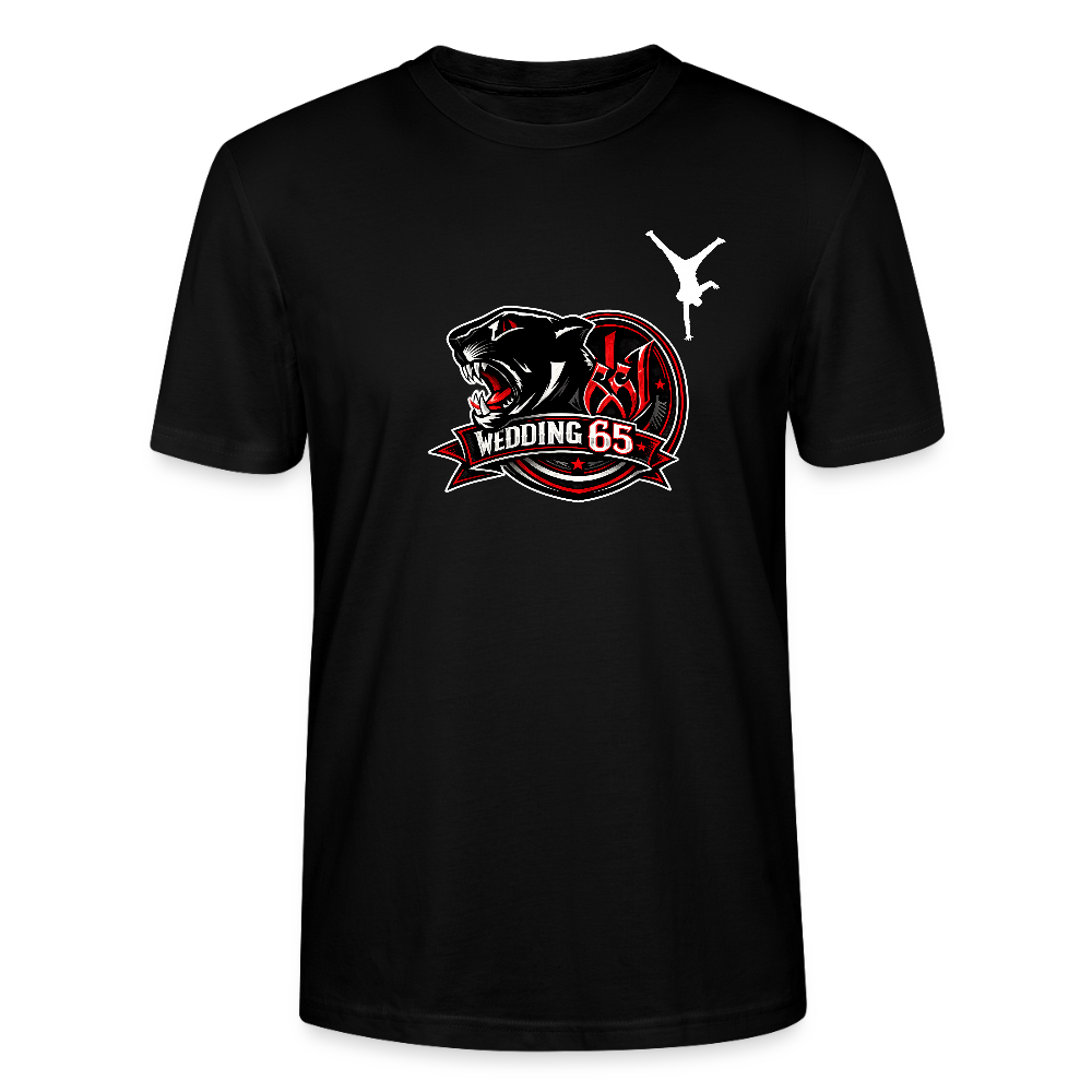 Red Panther Wedding65 Unisex T-Shirt CRAFTER - Schwarz