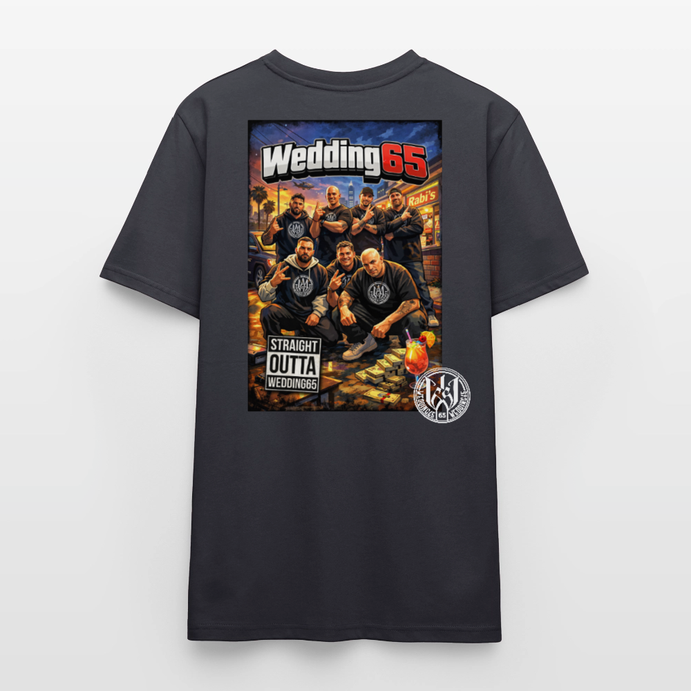 Outta Gang Wedding65  Unisex T-Shirt CRAFTER - Dunkles Graublau