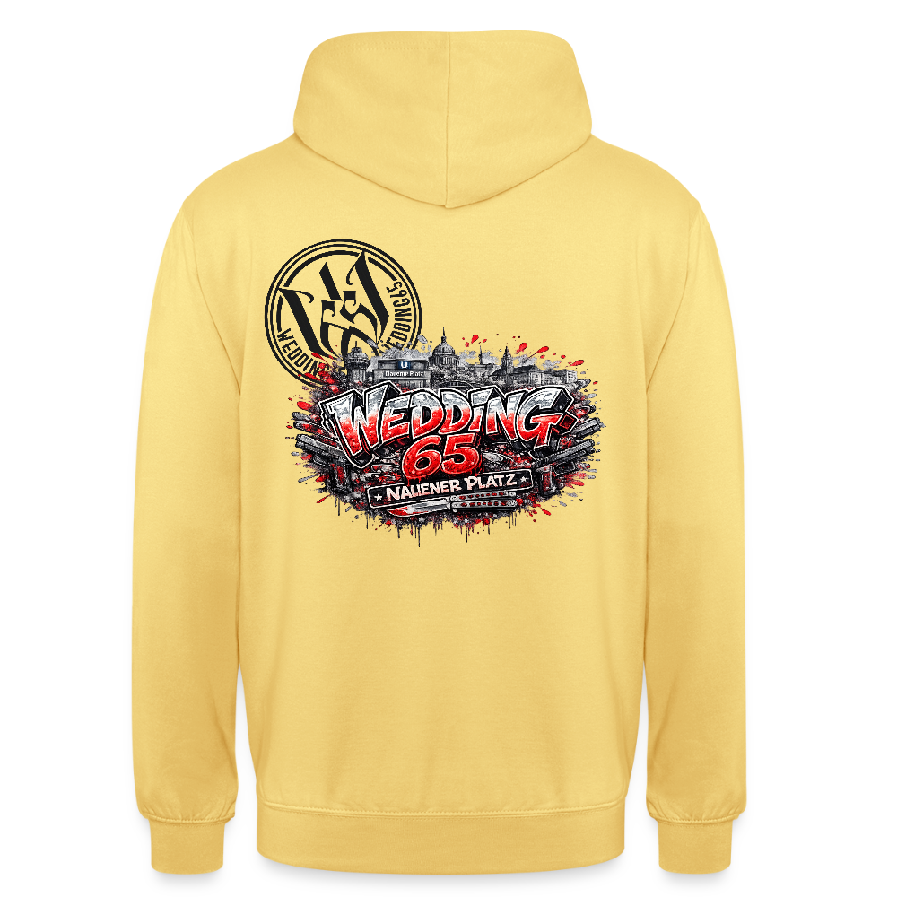 Berlin Wedding 65 Nauener Platz Unisex Hoodie - Zitronengelb