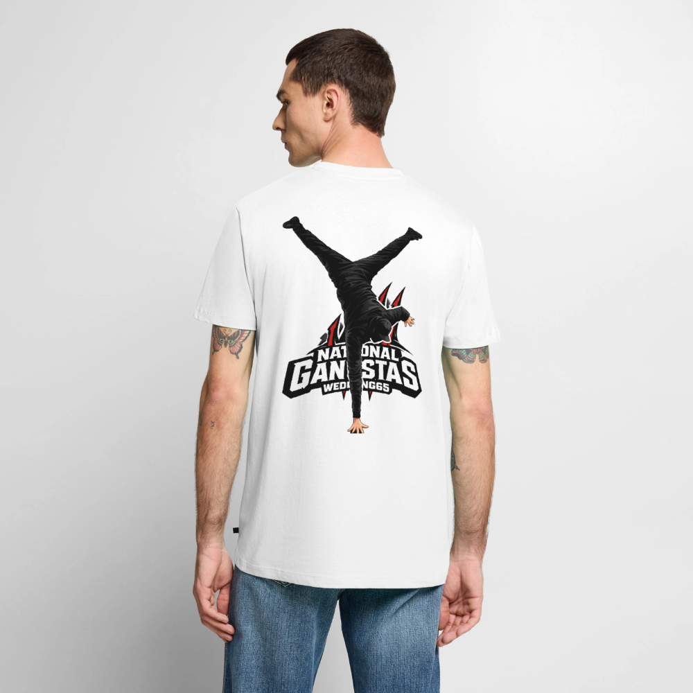 National Gangstas Panther Männer Premium T-Shirt - Weiß